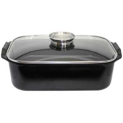 Elo 89940 Pekáč so skleneným poklopom aaromatickou rukoväťou Duo Vital 40 x 26 cm
