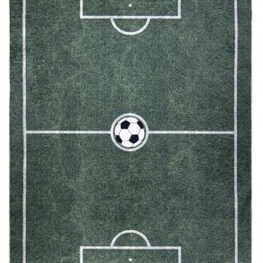 Dywany Łuszczów Detský kusový koberec Bambino 2138 Football green - 180x270 cm