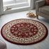 Flair Rugs koberce Kusový koberec Sincerity Royale Sherborne Red kruh - 133x133 (priemer) kruh cm