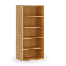 Kancelársky regál PRIMO WOOD, 1781 x 800 x 500 mm, buk