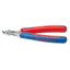 Štípacie kliešte ELECTRONIC Super-Knips 125 mm KNIPEX 78 23 125 - chrómované, plastové puzdrá