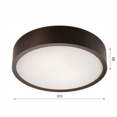 Stropné svietidlo 2xE27/60W/230V