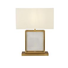 Searchlight EU54210SB - Stolná lampa CLARENDON 1xE27/60W/230V mosadz