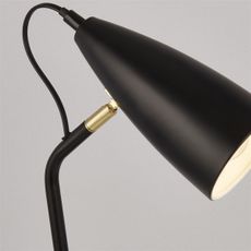 Searchlight EU60970BK - Stolná lampa STYLUS 1xE14/7W/230V čierna