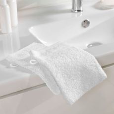 Biela bavlnená žinka 15x21 cm Tendresse – douceur d'intérieur