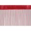 Červený záves do dverí 100x200 cm String – Mendola Fabrics
