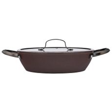 Valdinox Kastról plytký s pokrievkou Stripes 28 cm, 3,2 l