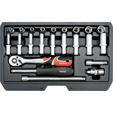 Gola sada 1/4", 23 dielov - YT-14451