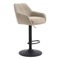 Krémovobiele barové stoličky v súprave 2 ks (výška sedadla 69 cm) Avola – Unique Furniture