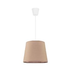 Duolla - Luster na lanku SOLO 1xE27/40W/230V pr. 24 cm béžová