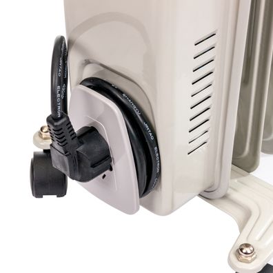 NABBI NB-1001 1500 W elektrický olejový radiátor biela