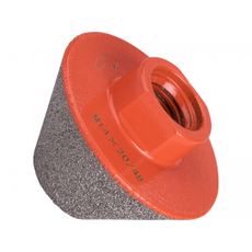 Korunka brúsna diamantová kónická EXTOL PREMIUM, O 20-48mm, závit M14