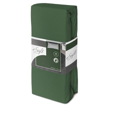 Faro Bavlněné Jersey prostěradlo SOFT 90x200 cm + 25 cm zelené