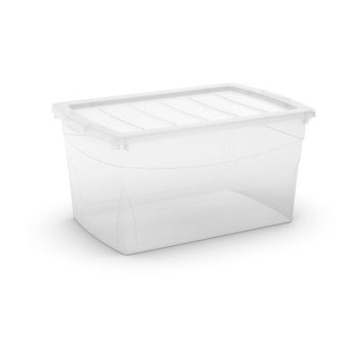 Plastový úložný box s vekom 58,5x39x30 cm Omnibox L – KIS