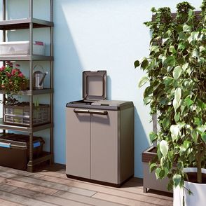 Záhradný recyklačný kôš SPLIT CABINET BASIC Keter