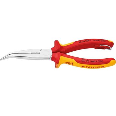 Knipex 26 26 200 T - 1000 V. Chrómované, viackomponentné objímky VDE (200 mm)