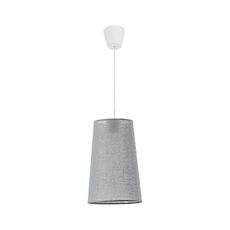 Duolla - Luster na lanku SOUL 1xE27/40W/230V svetlo pr. 19,4 cm šedá