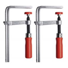 Bessey GTR12SET 120/60 mm oceľové skrutkové stolové svorky (sada 2)