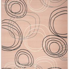 Alfa Carpets  Kusový koberec Circles powder pink - 160x230 cm