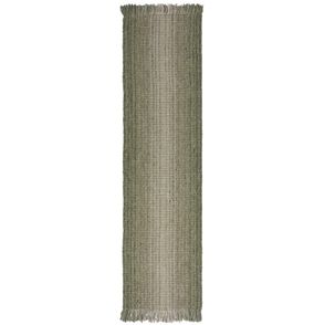 Flair Rugs koberce Behúň Mottle Jute Ombre Green - 60x230 cm