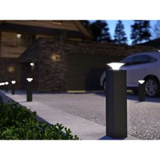 LED Vonkajšia lampa ORNELA LED/6W/230V 3000K IP54 antracit