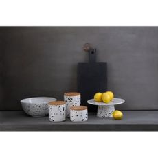 Krémová keramická servírovacia miska ø 25 cm Speckled – Premier Housewares