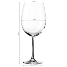 Poháre na aperitív 850 ml set 4 ks - Benu Glas Lunasol META Glas - 322120