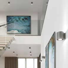 Tmavosivé bodové svietidlo ø 10 cm Roda – Nice Lamps
