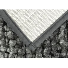 BO-MA , Kúpeľňová predložka Ella micro Tmavo šedá, 50x40, šedá, kúpeľňa
