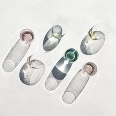 Poháre 460 ml s farebným špirálovým dnom - Optima Glas Lunasol set 6 ks - 322872
