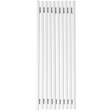 Kúpeľňový radiátor Lazur LA180/54 D5 1800x540 mm biela