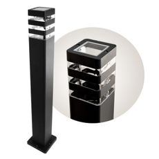 Vonkajšia lampa SANTA 1xE27/60W/230V IP54 79,5 cm čierna