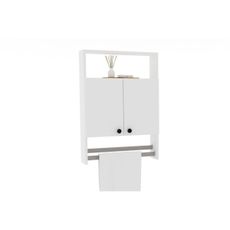 Nástenná skrinka BANYO 87x60 cm biela