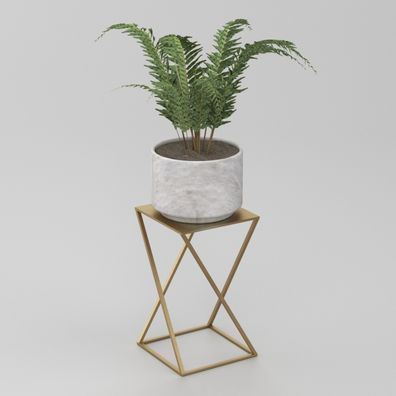 Stojan na kvety 40x24 cm zlatá