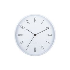 Karlsson 5988WH dizajnové nástenné hodiny biela, p. 30 cm