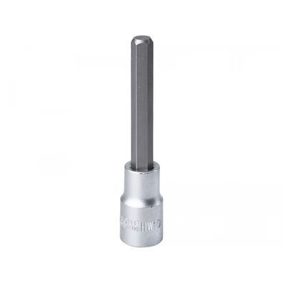 Hlavice zástrčná prodloužený imbus, 1/2", HX 10, L 100mm, CrV/S2