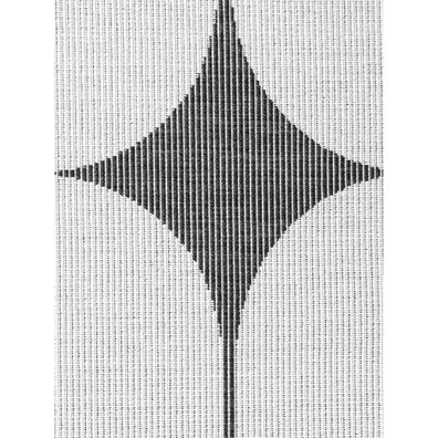 Čierno-biely vnútorný a vonkajší koberec 120x170 cm Duet Bowen – NORTHRUGS