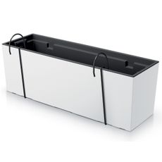 NABBI DUC600W plastový balkónový kvetináč 58 cm biela