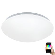 Eglo 32589 - LED RGB Stmievateľné nástenné stropné svietidlo GIRON-C LED/17W/230V
