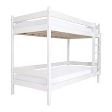 Wilsondo Poschodová posteľ s roštom Paulína 90x200 - biela