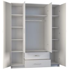 Šatníková skriňa ROMANA biela
