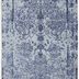 Diamond Carpets koberce Ručne viazaný kusový koberec Diamond DC-JK ROUND Silver / peacock blue - 140x200 cm