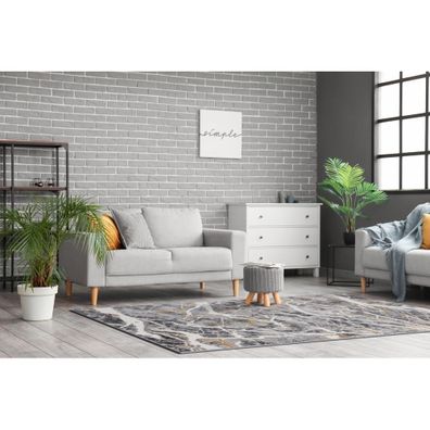 Tmavosivý koberec 80x150 cm Soft – FD