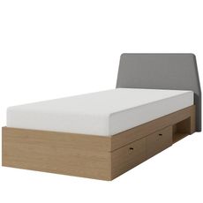 Posteľ Alessio AE12  90 Dub Baltic