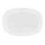 Altom Servírovací tanier z opálového skla White harmony 30 x 22,5 cm