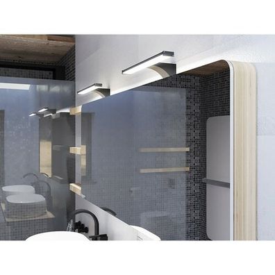 Panlux LED svietidlo do kúpeľne Elesar čierna, š. 60 cm, IP44, 12 W