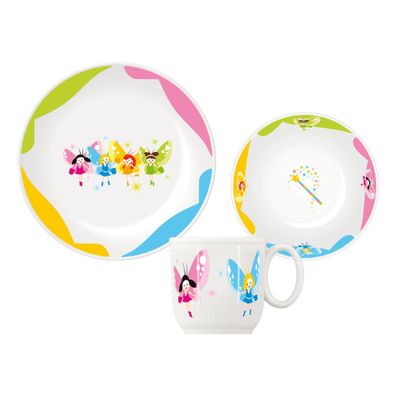 Porcelánová detská jedálenská súprava 3 ks Bambini – Tescoma