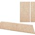 BT Carpet - Hanse Home koberce Spálňová sada Wolly 102842 Beige Brown - 3 diely: 67x140 (2x), 67x250 (1x) cm