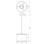 Luster na lanku RATTAN 1xE27/60W/230V pr. 25 cm ratan