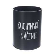 Stojan plech Kuchynské náčinie BLACK SK